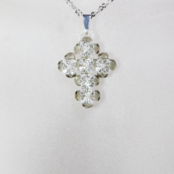 Pendant 30cm - Serafina-Silver Chain - Pendant 30cm - Laiton argenté